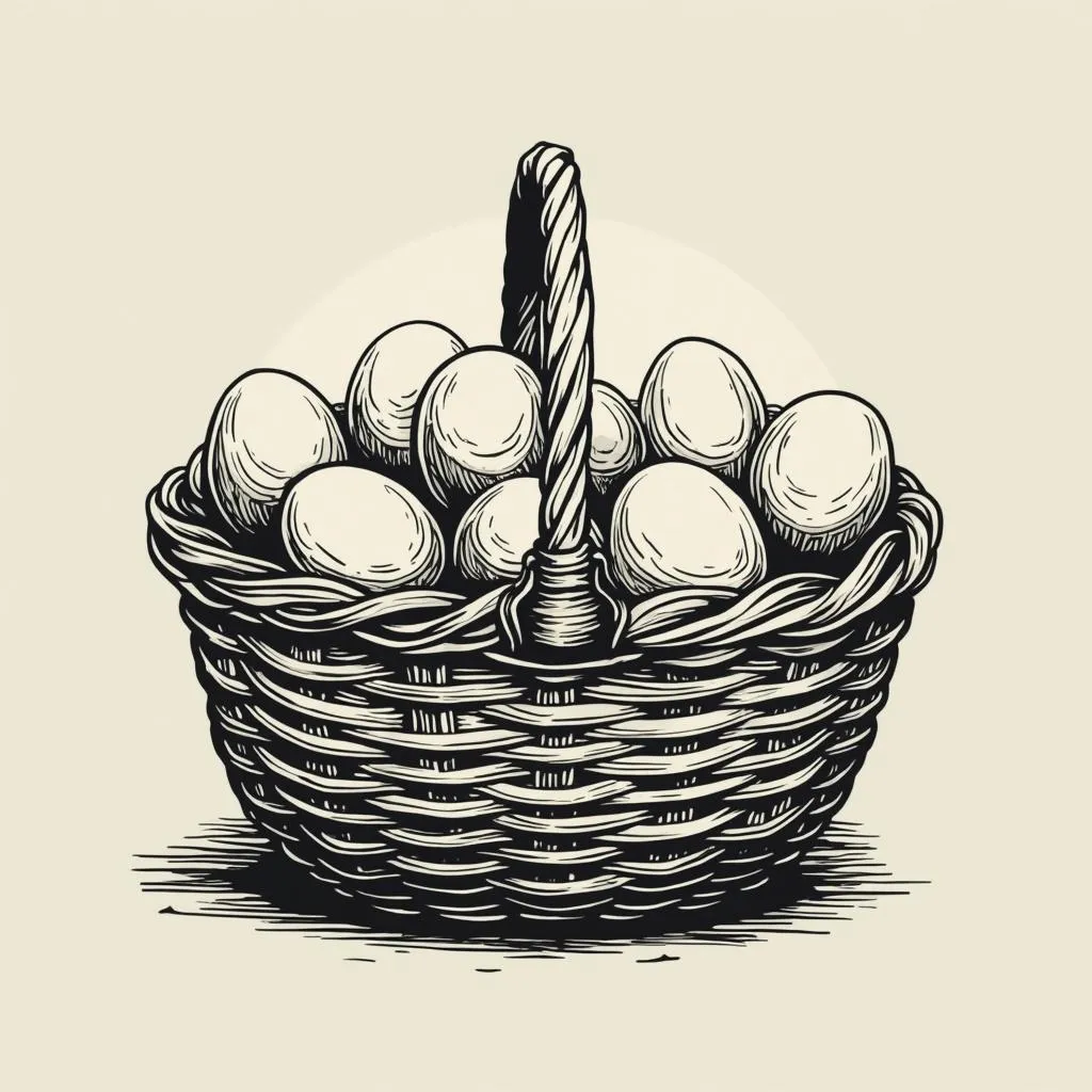 Poorly diversified portfolio